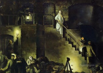  Bellows Painting - Edith Cavell 1918 George Wesley Bellows